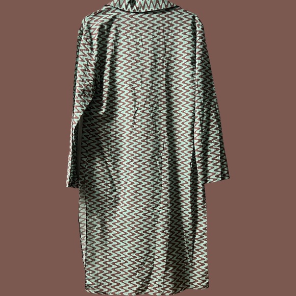 Zara The Lissie Shirt Kimono/Swimsuit Coverup Size S - Picture 3 of 6